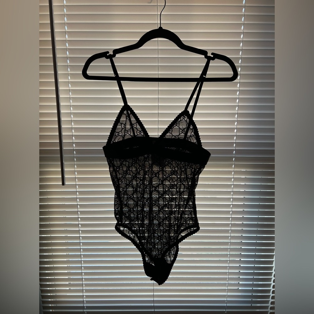 Gucci Sheer Bodysuit